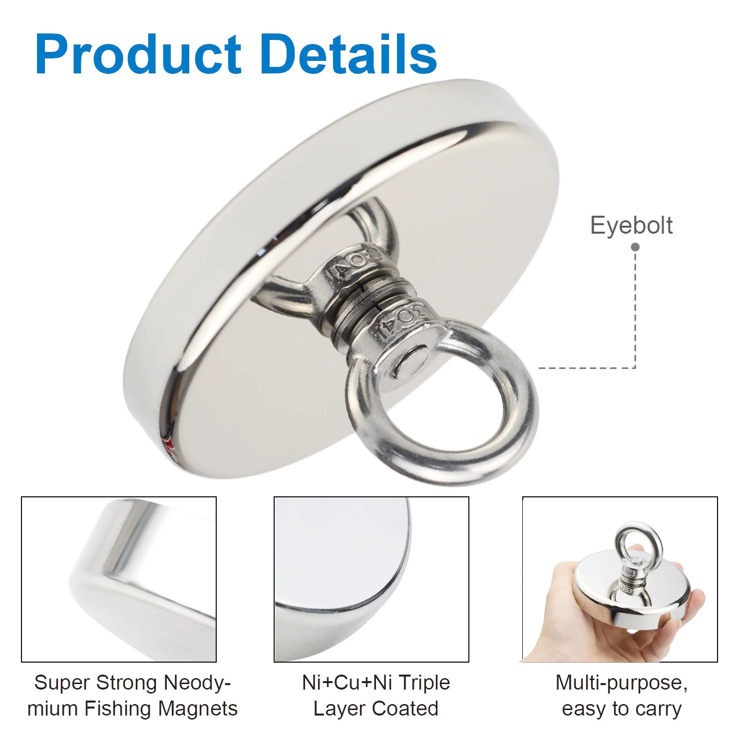 china magnetic fish hook Boao 5 Pieces Net Release Holder Net Release Clip Keychain for Fly Fishing Magnet Metal Hooks : Sports & Outdoors is made of stainless steel so it does not rust Magnetic Lure Holder, 2025 New
