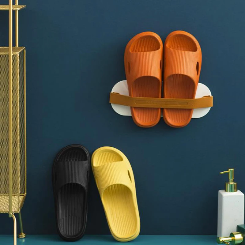 

Thick Platform Slippers Summer Beach Eva Soft Sole Slide Sandals Leisure Men Ladies Indoor Bathroom Anti-slip Shoes