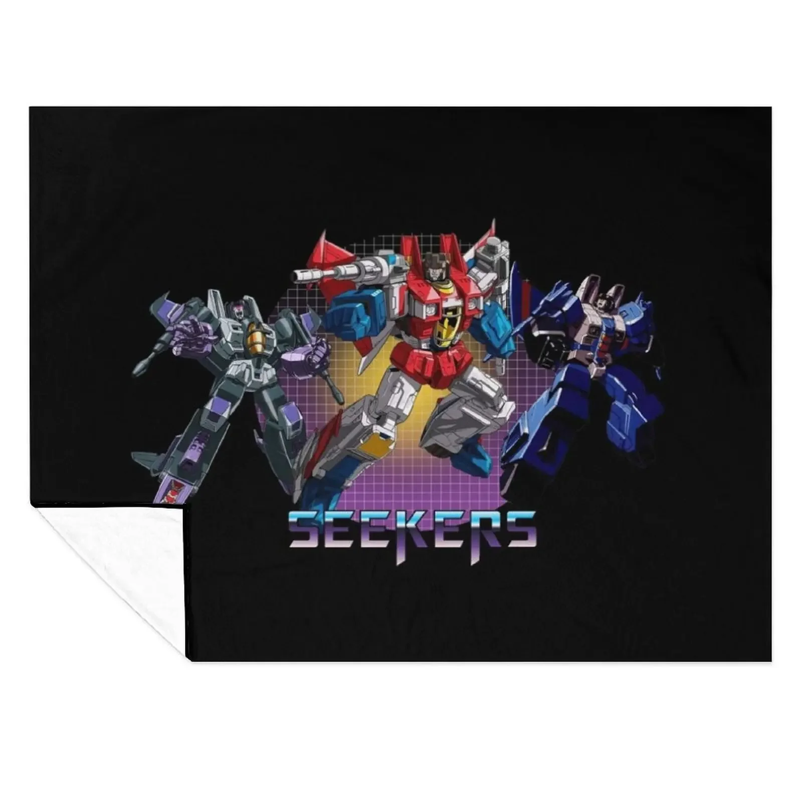 

Seekers Decepticon Transformer G1 Throw Blanket blankets and throws Hairys Plaid For Sofa Thin Blankets