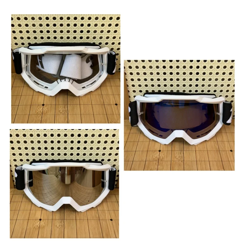 Motorbike Trail Riding Essential Eye Accessory, Fog Proof Wind Resistant Goggles Wide Selection Of Frame Lens Colours