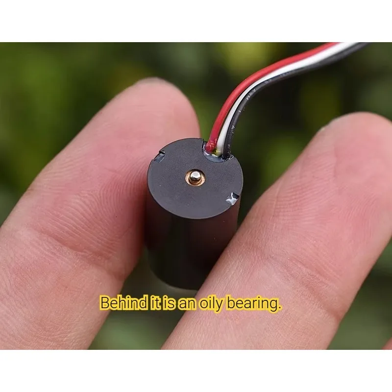 1220 Mini 12mm*20mm 3-Phasen Innenrotor Bürstenloser Motor DC 7,2V 43600RPM Hochgeschwindigkeits-Kugellager DIY RC Auto Boot Modell