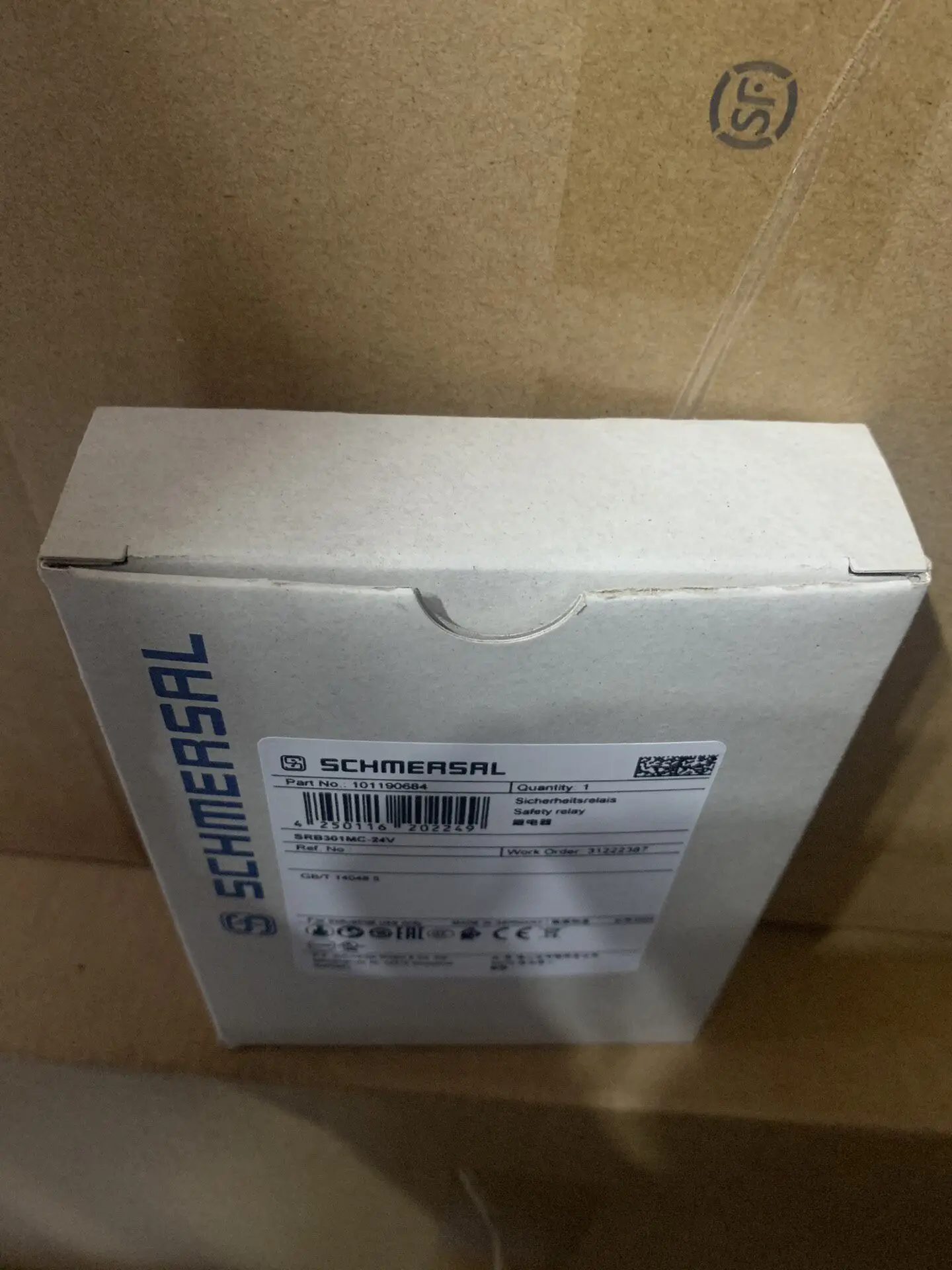 SRB301MC-24V Germany SCHMERSAL safety relay SRB301MC-24V, model 101190684 high quality