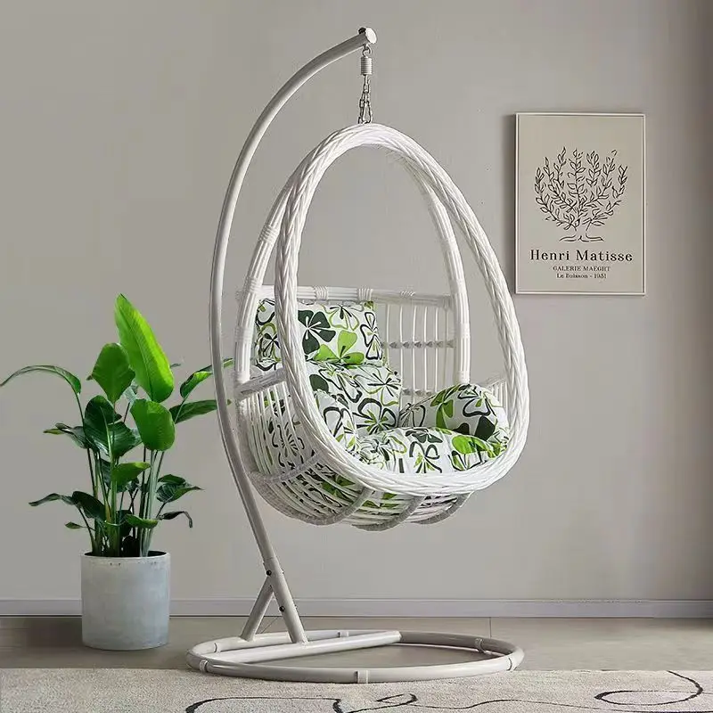 

Internet celebrity hanging basket rattan chair, indoor home, leisure double hanging basket chair