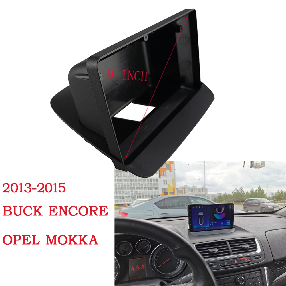 

WQLSK 9 inch Fasxia Car Audio Frame Car Radio Fascia,gps navigation fascia panel is suitable 2013-2015 BUCK ENCORE/ OPEL MOKKA