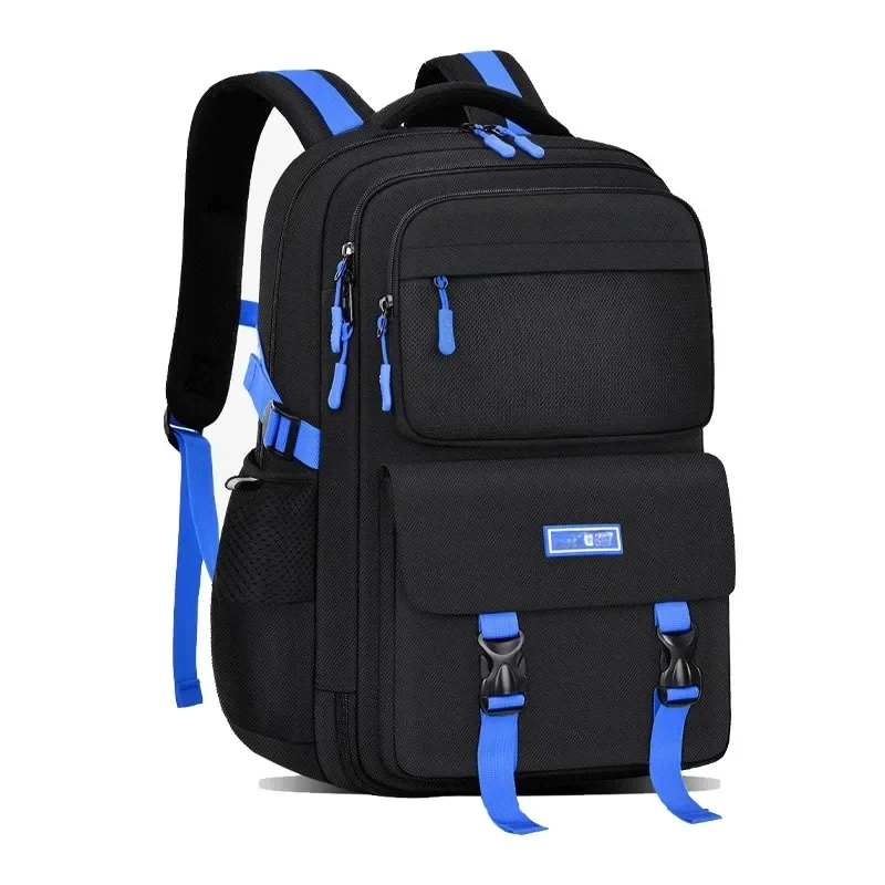 New Boys Backpack Large Capacity Refrigerator Open Door Waterproof Backpack School Bag for Primary and Secondary School Students
