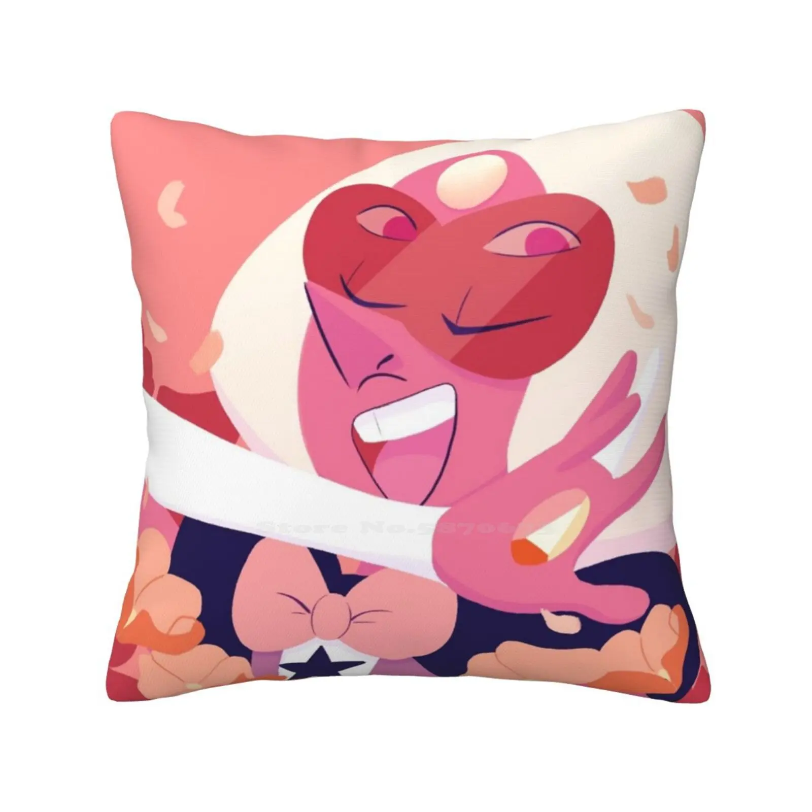 Pastel Sardonyx Portrait Pillow Cover Hug Pillowcase Steven Universe Stevenuniverse Pearl Garnet Amethyst Pastel Cartoon