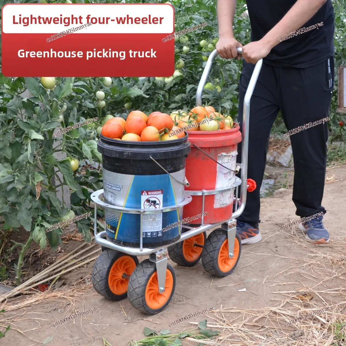 Greenhouse Picking Truck, Orchard Vegetable Field Transport Truck, Household Shopping Cart, Grocery Shopping Cart, Warehouse