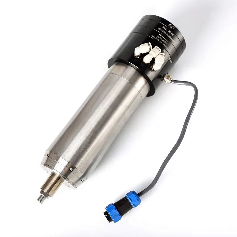 

DECI ATC Water Cooled Machine Tool Spindle 4Kw 1333Hz 40000rpm for Cnc Milling 10mm Collet 4 Motor Poles Spindle