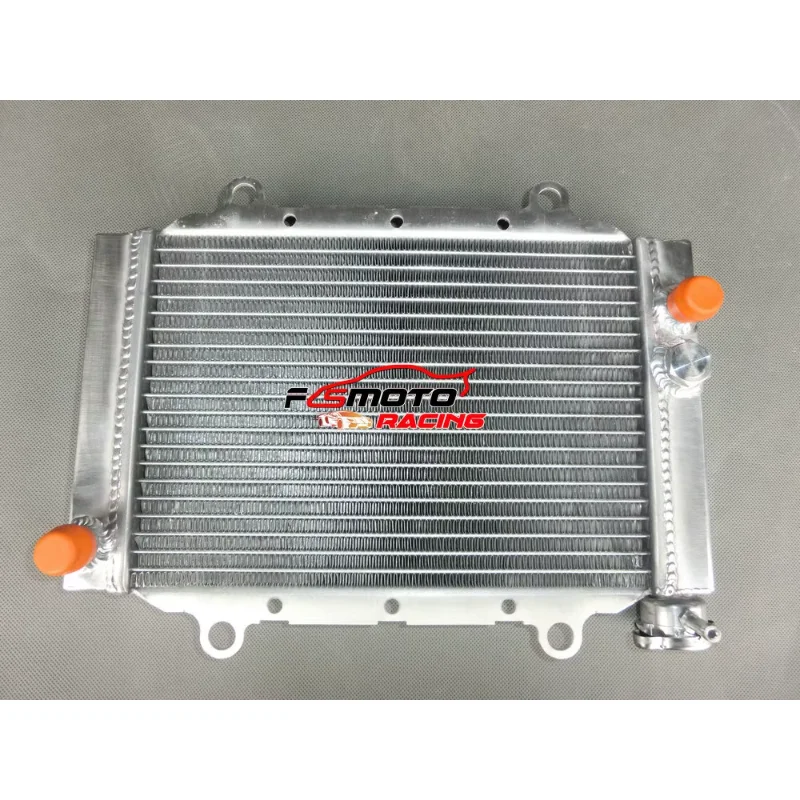 Motocycle Kit Aluminum Alloy Radiator For YAMAHA GRIZZLY 400 450 2003 2004 2005 2006 2007 2008 2009 2010 03 04 05 06 07 08 09 10