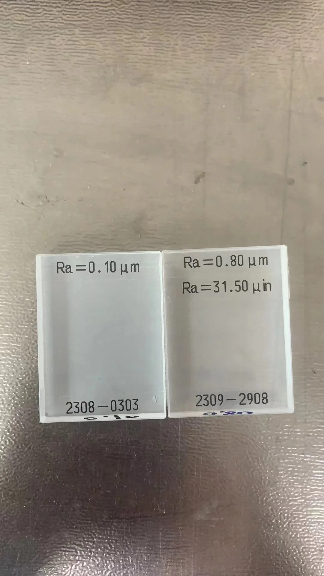 YYHC-Industry Surface roughness tester sample blocks, Ra specimens blocks