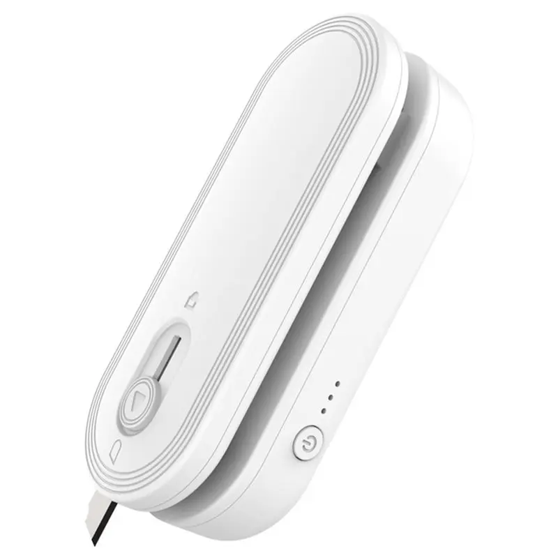 

【EXCLUSIVE】Bag Sealer And Cutter 1800Mah Rechargeable Chip Bag Sealer 3 Heat Modes, Magnetic Design