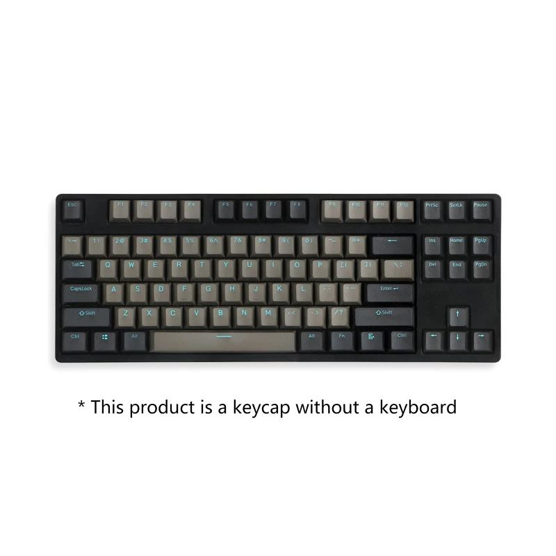 Dolch for Sky PBT Keycap Set Two-color Injection Blue Font 87 104 108 Black Gray Cherry Mechanical Keyboard Keyc