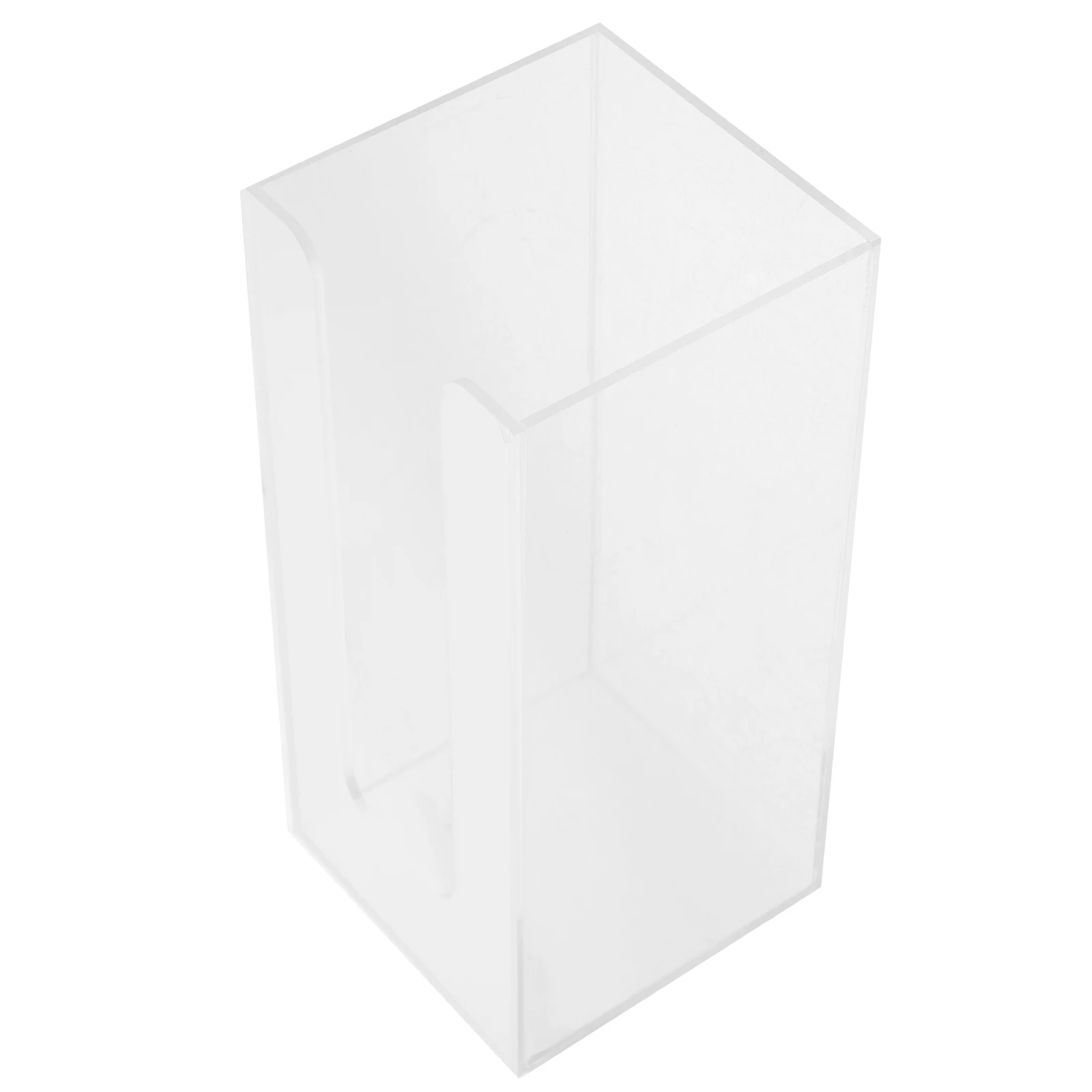 

Paper Cup Holder Single Cell Transparent ganizer Dispenser for Coffee Tea Shop Wear Resistant Household Lid Storage