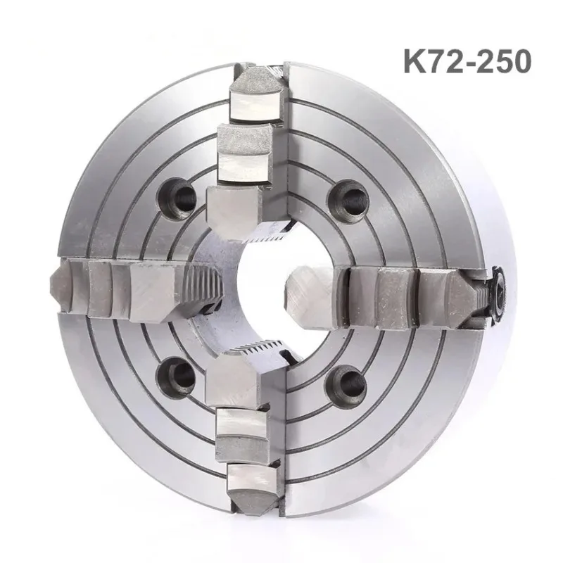 

excellent quality K72-250 4 jaw chuck/250MM manual lathe chuck/4-Jaw Independent Chuck