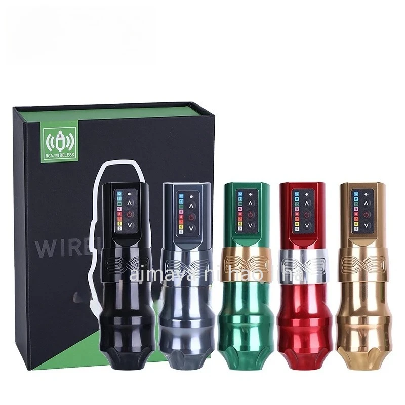 

Cross-border dual battery tattoo machine EXO wireless tattoo pen battery pen cutting machine Mada machine wholesale