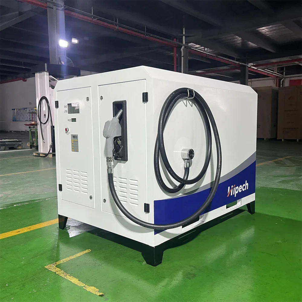 Hipech 1000 Liter 3000 Liter 6000 Liter Mini tragbare Benzin-Mobil-Tankstelle mit Tank