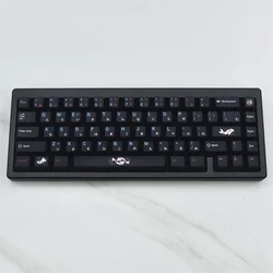 129 Keys GMK Zenpond Keycaps Cherry Profile GMK PBT Dye Sublimation Mechanical Keyboard Keycap For MX Switch With 1.75U 2U Shift