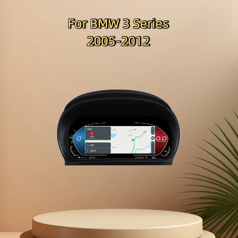 

For BMW 3 Series E90 E91 E92 E93 2005-2012 Car Digital Cluster LCD Dashboard Player Carplay Cockpit Virtual Instrument
