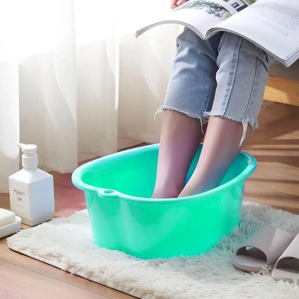 New Solid Foot Soaking Bathtub Exfoliating Pedicure Large Foot Basin Foot Spa Bucket for Men and Women