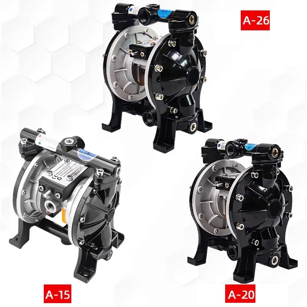 Air Operated Double Diaphragm Pneumatic Diaphragm Pump High Pressure Paint Booster Pump Ink Pump Glue Pump