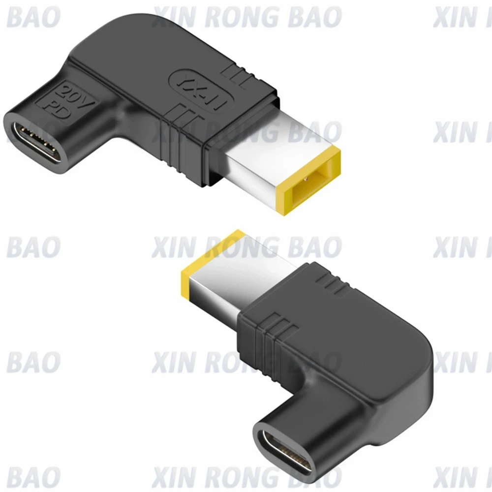 Imagem -05 - Adaptador de Carregamento Rápido Usb tipo c para dc Carregador Portátil Universal Conector do Adaptador Conversor para Dell Asus hp Acer Lenovo 100w