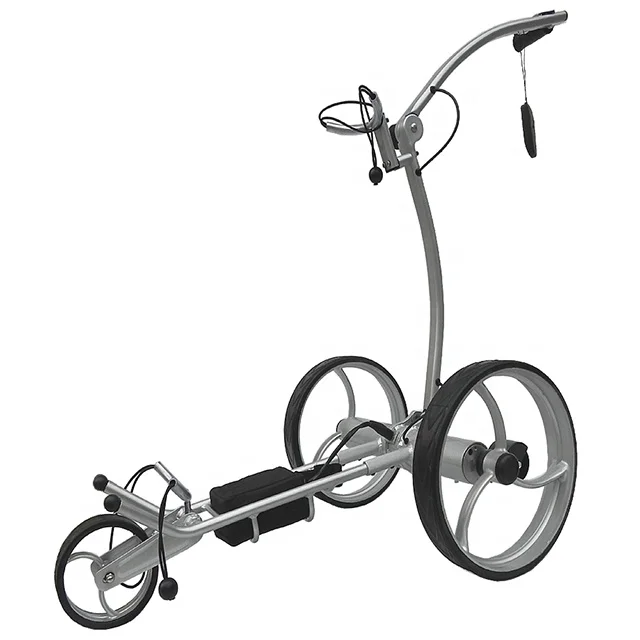 حار بيع سبائك الألومنيوم الكهربائية عربة الغولف التحكم عن بعد مع عجلات ملونة #4