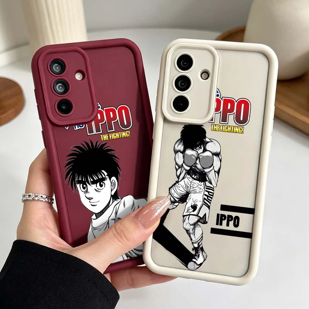 Hajime No Ippo Comics Phone Case For Samsung Galaxy A71 A57 A56 A55 A54 A53 A52s A17 A16 A06 Eye Ladder Silicone Cover