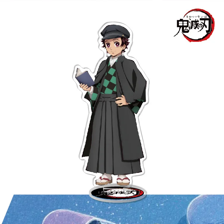 Anime Demon Slayer Acrylic Stand Kimetsu no Yaiba Figures Miniatures Manga Figurines Garage Kits Model ACG Toys Ornaments Decor - view 6