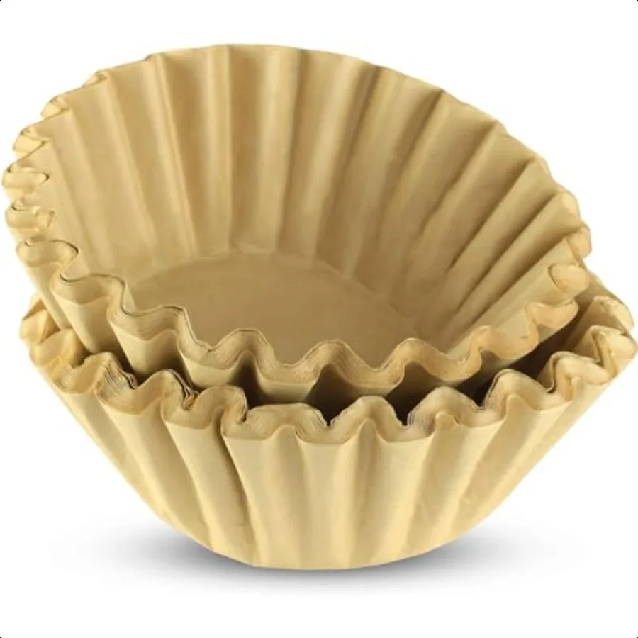 

12 Cup Commercial Basket Coffee Filter Natural Unbleached 100