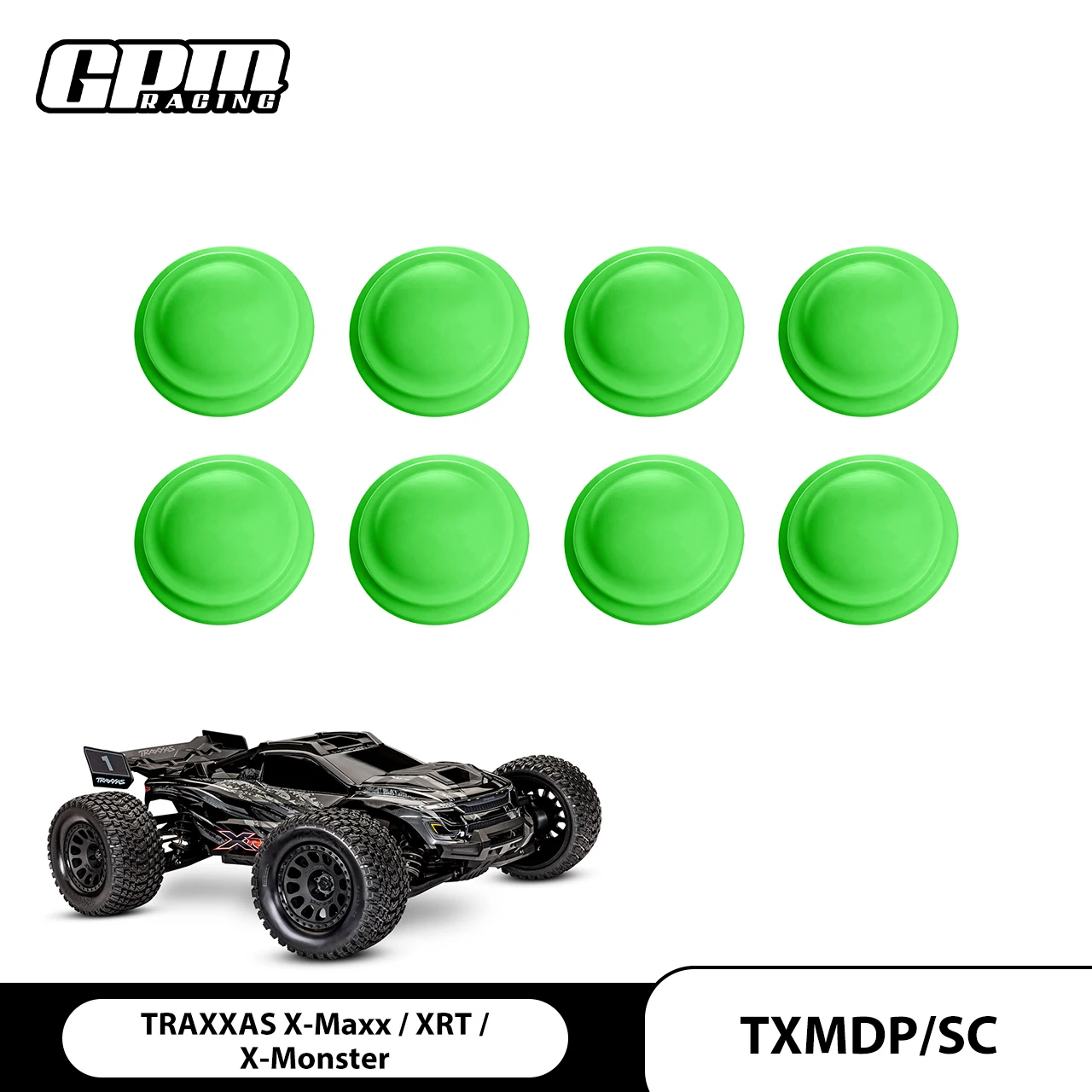 GPM TRAXXAS X-Maxx 6S/8S & XRT Защитная мембрана амортизатора от утечки масла 77086-4