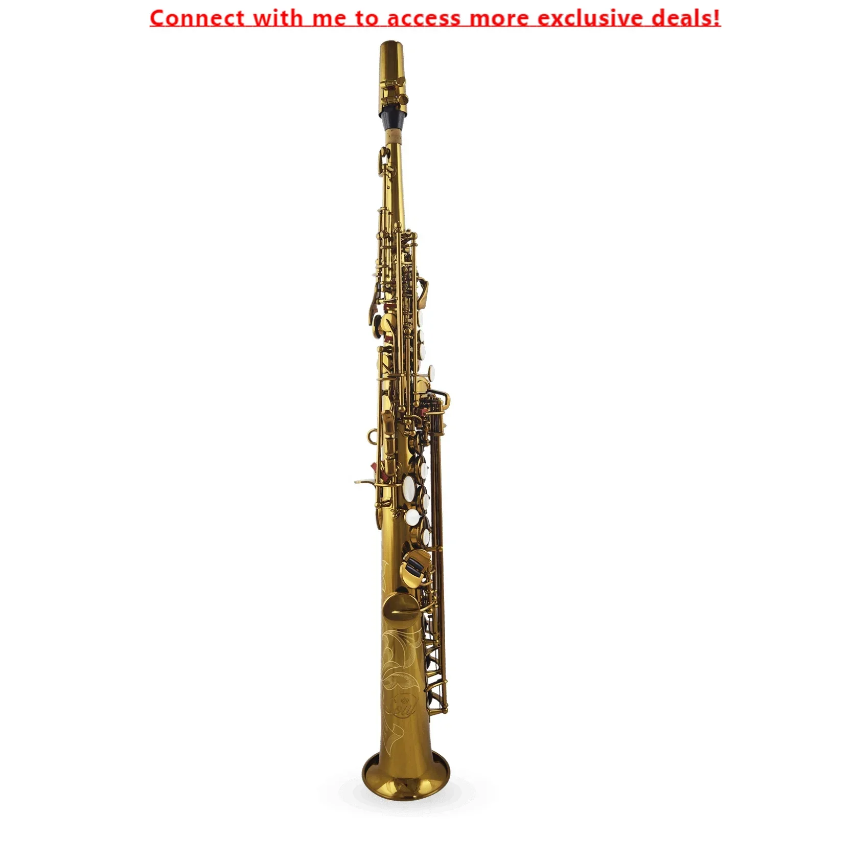 

SEASOUND OEM Professional Champagne Soprano Saxophone JYSS101CP