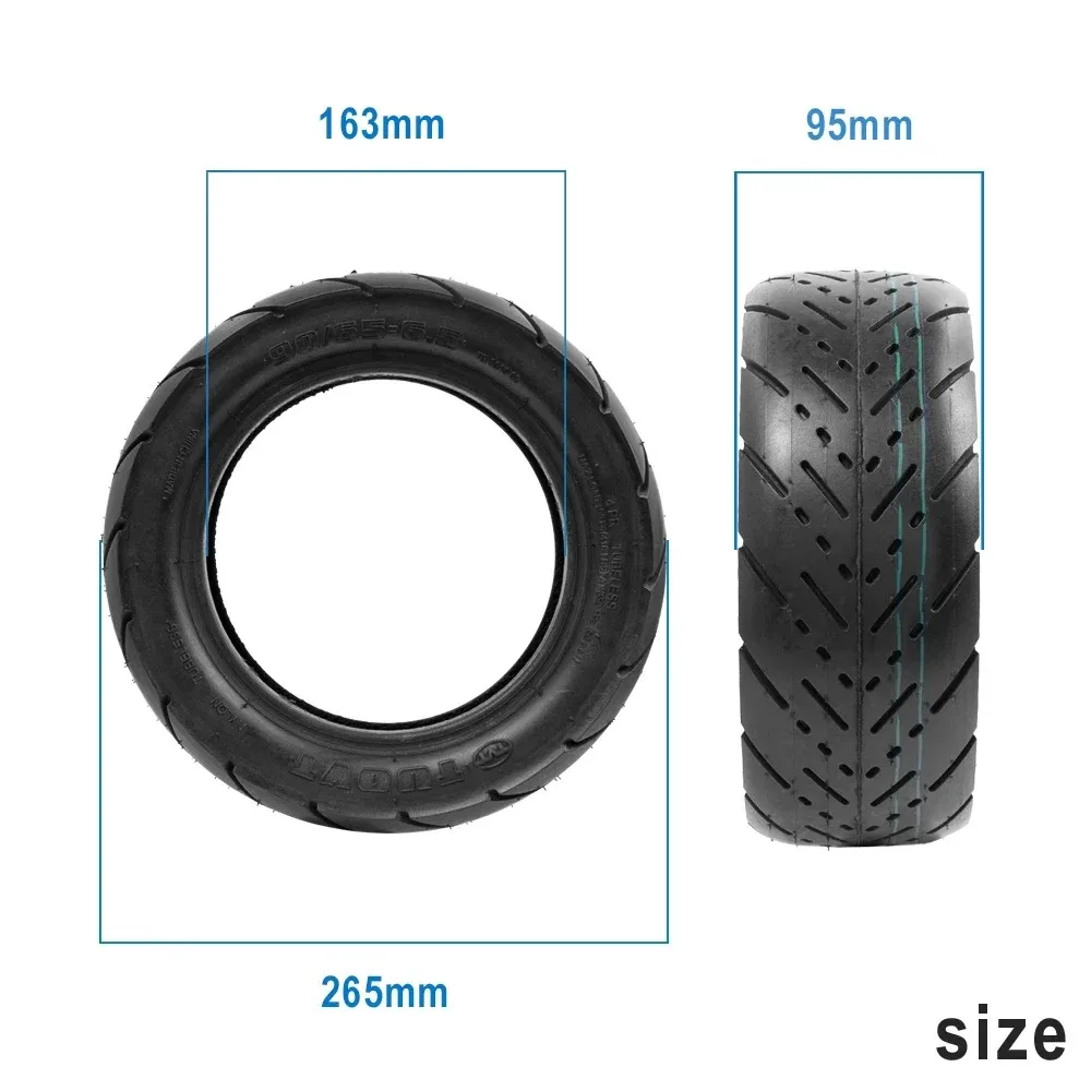 90/65-6.5 Schlauchloser Reifen für Dualtron Thunder Ultra, Kaabo Wolf Warrior 11, Zero 11X und Kugoo G Booster – Detail 29