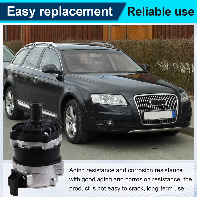 

4F0965567 4F0965569 для A6 Allroad C6 Avant 4F5 4FH автомобильный двигатель охлаждения электрический вспомогательный водяной насос