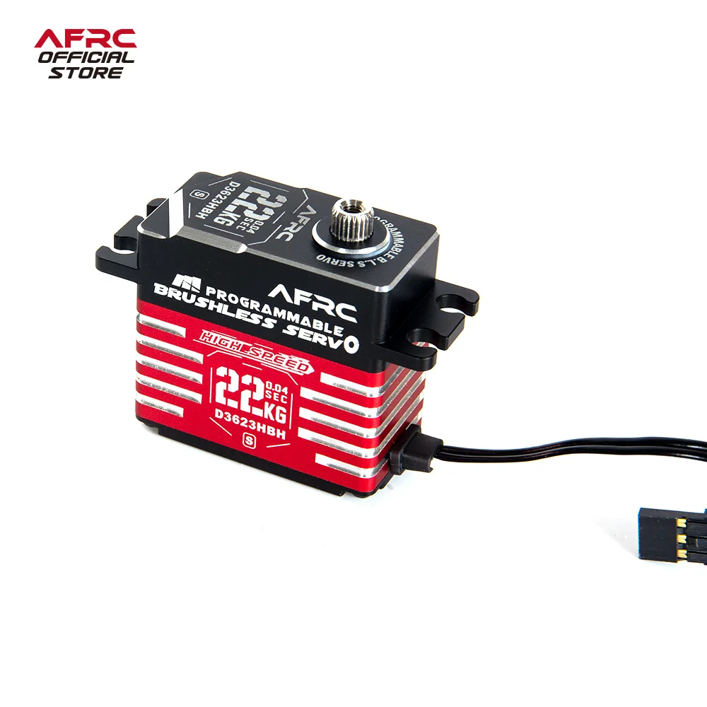 AFRC-D3623HBH-S High Speed Brushless Programmable Servo for ALIGN OXY5 MEG, SAB GOBLIN RAW 700, 450-700 Class Helicopters