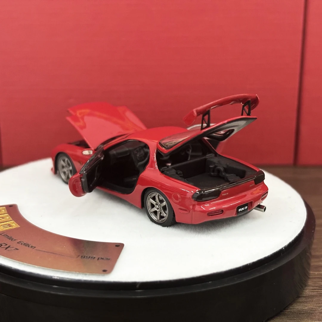 stock-pronti-pgm-1-64-rx7-red-modello-di-auto-da-collezione-completamente-aperto-in-lega-in-edizione-limitata
