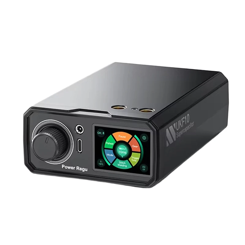 

UKF10 Spot Welding Machine Automatic Manual Super Farad Capacitor Type C Fast Charging Portable Lithium Battery Nickel Welder