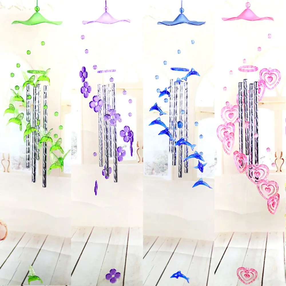 Garden Decor Indoor Outdoor Crafts Gift Hanging Ornament Wind Chimes Handmade Hanging Pendant