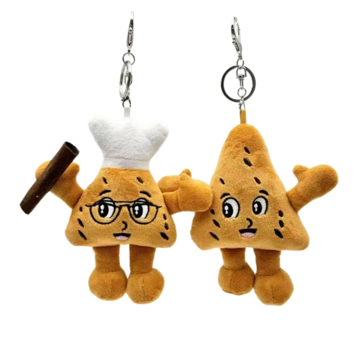 

Милая плюшевая игрушка-подвеска в виде кава-котлеты, мягкая плюшевая игрушка-еда, плюшевые чипсы-кава, милые куклы-талисманы, украшение, подарок