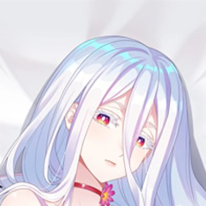 

Dakimakura Anime Pillow Cover Shiro Double Sided Print 2Way Cushion Cover Xmas Gifts