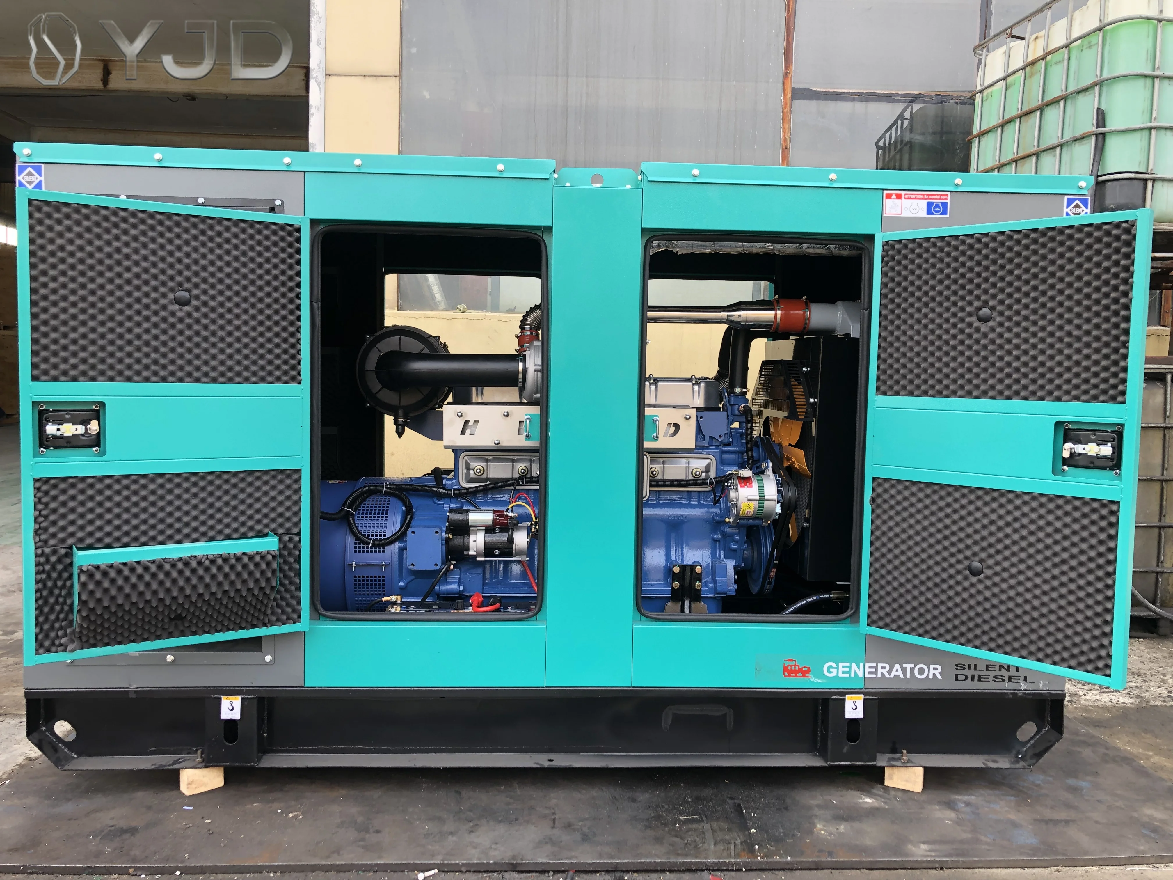 50/60Hz Remote Start Super Silent Generator Set  300KVA  400KVA Power Output 1/3 Phase Brand Engine Options with ATS Auto Start