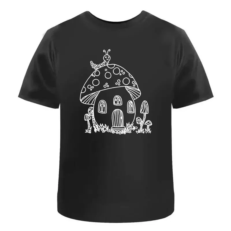 Toadstool House' Cotton T Shirt Ta031758