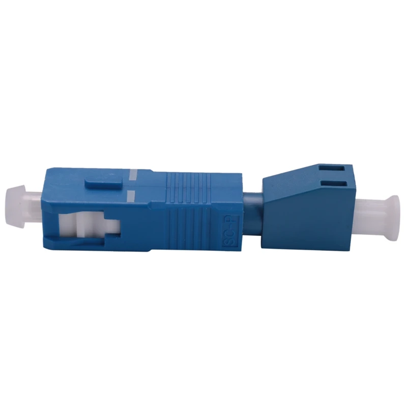 Optical Equipment Tool LC Female To SC Male Hybrid Flange Singlemode 9/125 SM Optical Fiber Adapter Connector