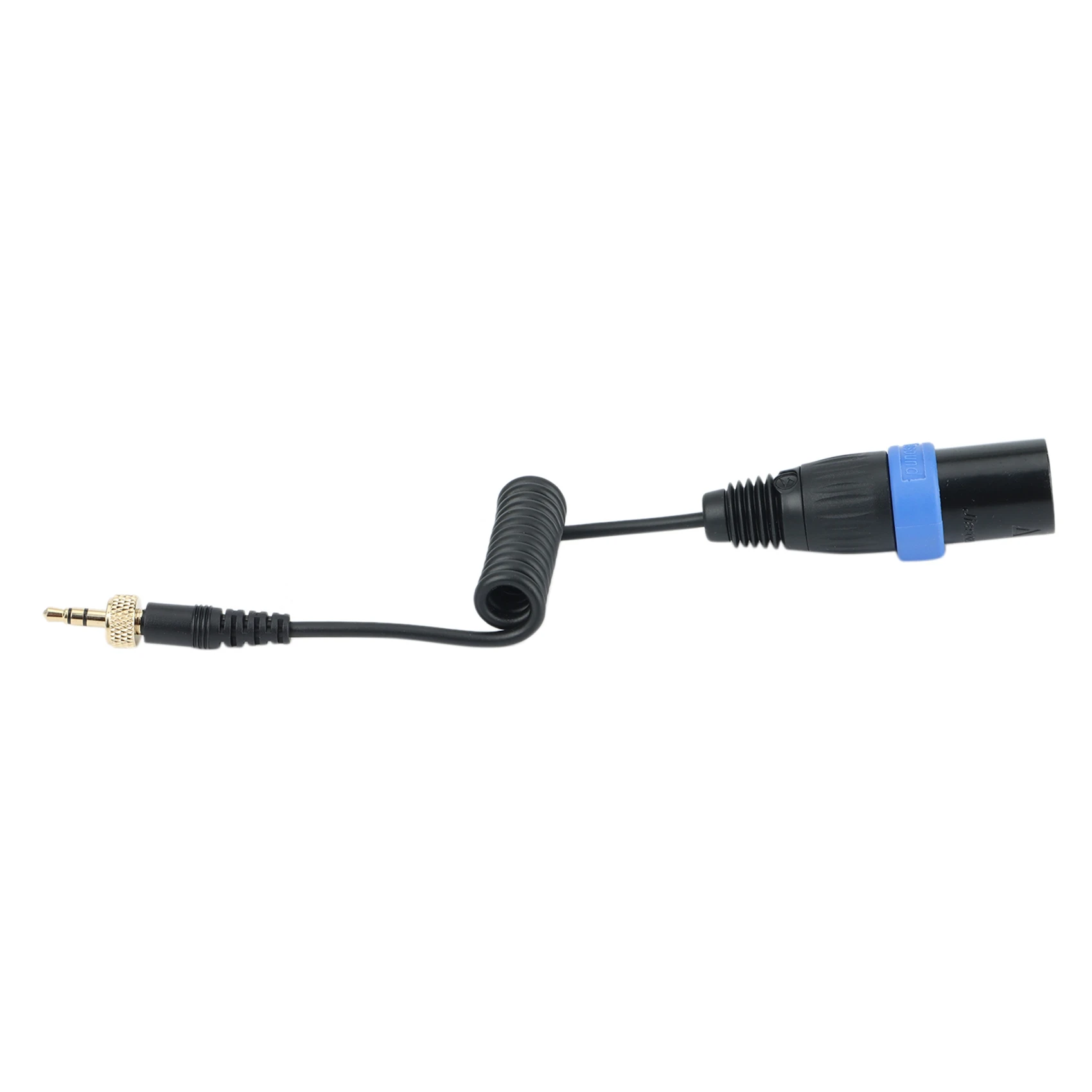 Saramonic Locking Type 3.5mm to 3.5mm TRS to XLR Male Microphone Output Universal Audio Cable for Wireless Receivers