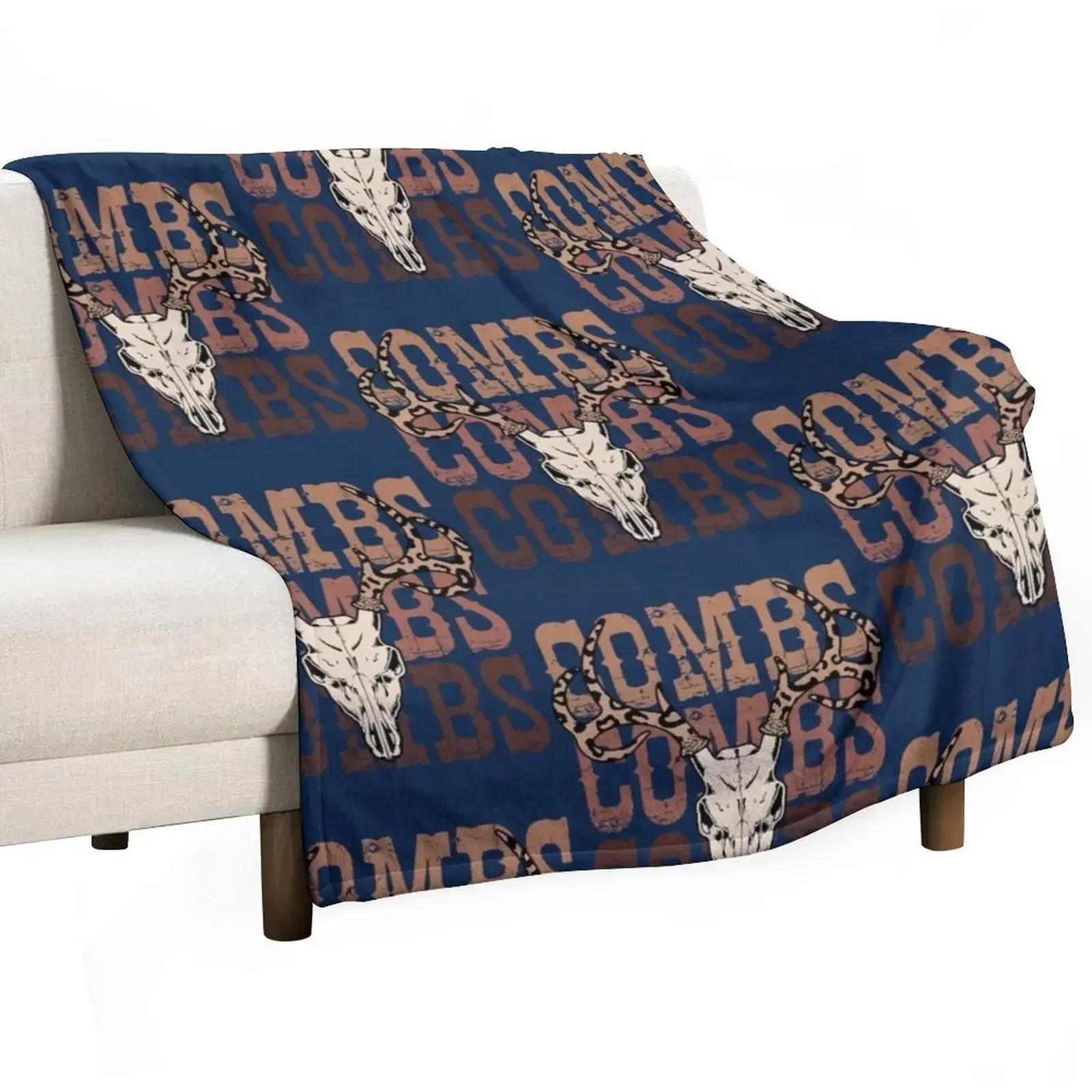 Combs Bullhead Throw Blanket Luxury St Extra Large Throw Luxury Thicken Luxury Throw Sofa heavy to sleep Blankets