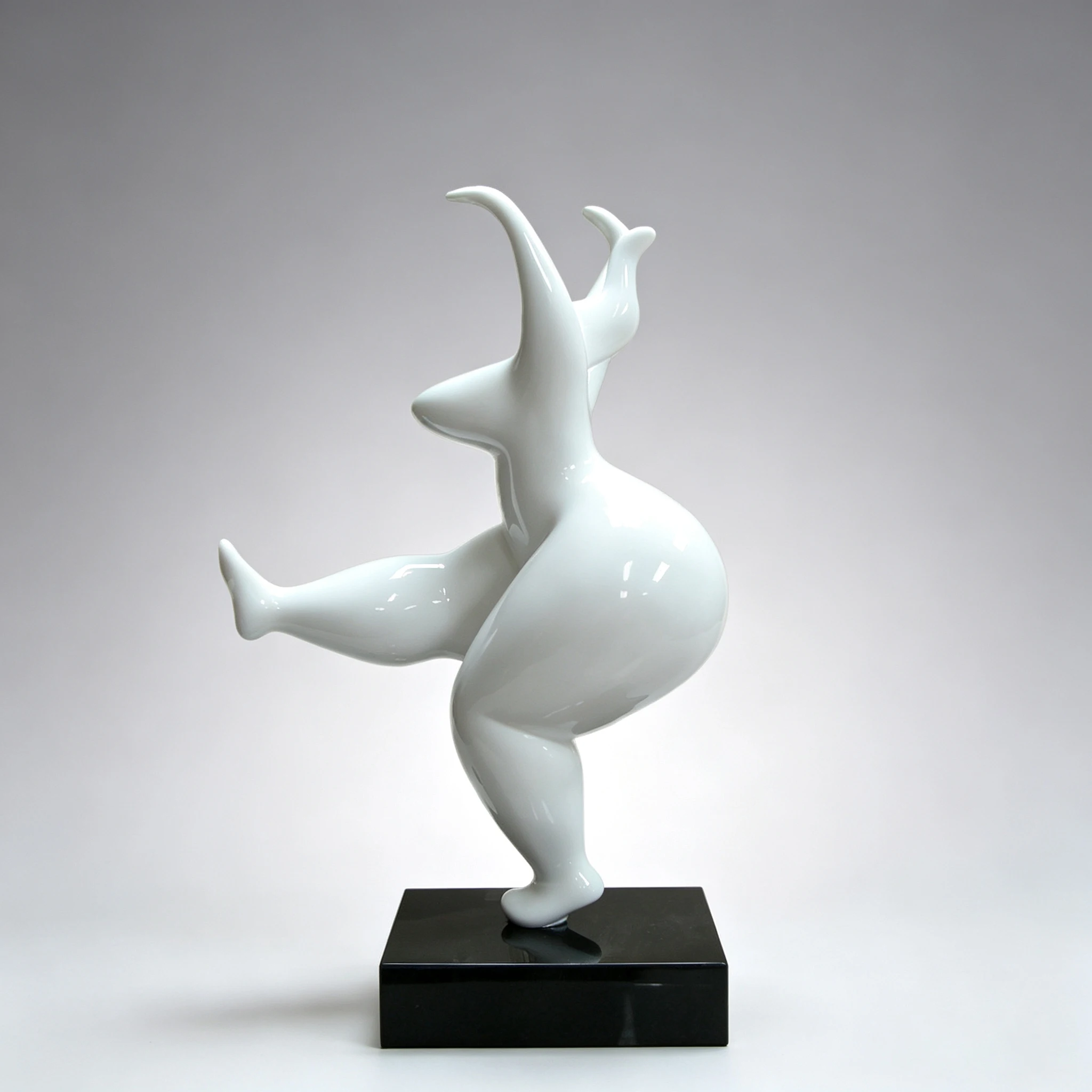 *fl  Abstract Fat Lady Dancer Handmade Hand-painted Fashion Resin Sculpture Modern for Art Dancing Woman Statue Home Hotel
