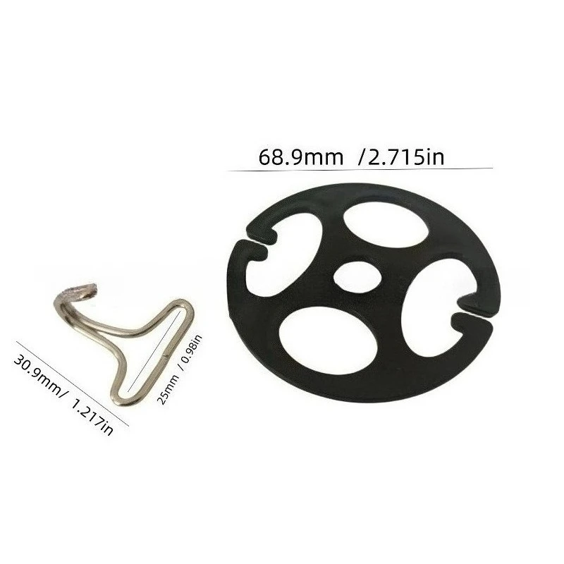 20pcs Car Seat Cushion Clips Seat Cover Plum Blossom Plate Metal Hooks Seat Accessories, Auxiliary Card Cushion Fastening Clips