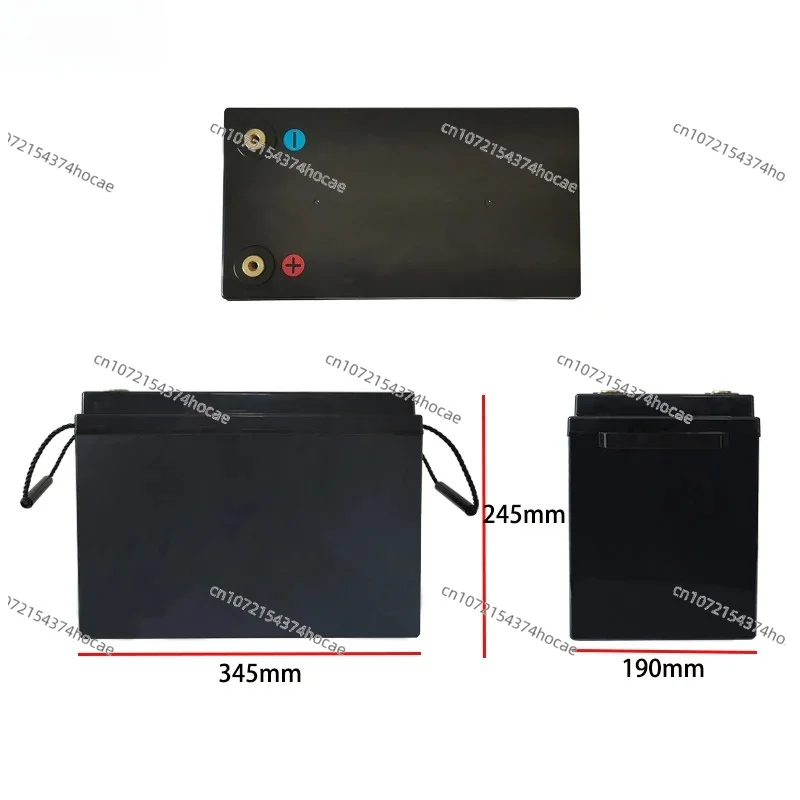 50Ah 90Ah 105Ah 200Ah 280Ah 320Ah battery storage box DIY 12V24V solar cell RV yacht battery storage plastic box