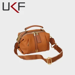 UKF Women Shoulder Bag Women's Pillow Bag Vintage Style Boston Handbag Crossbody Bags For Women сумка женская bolsos de mujer