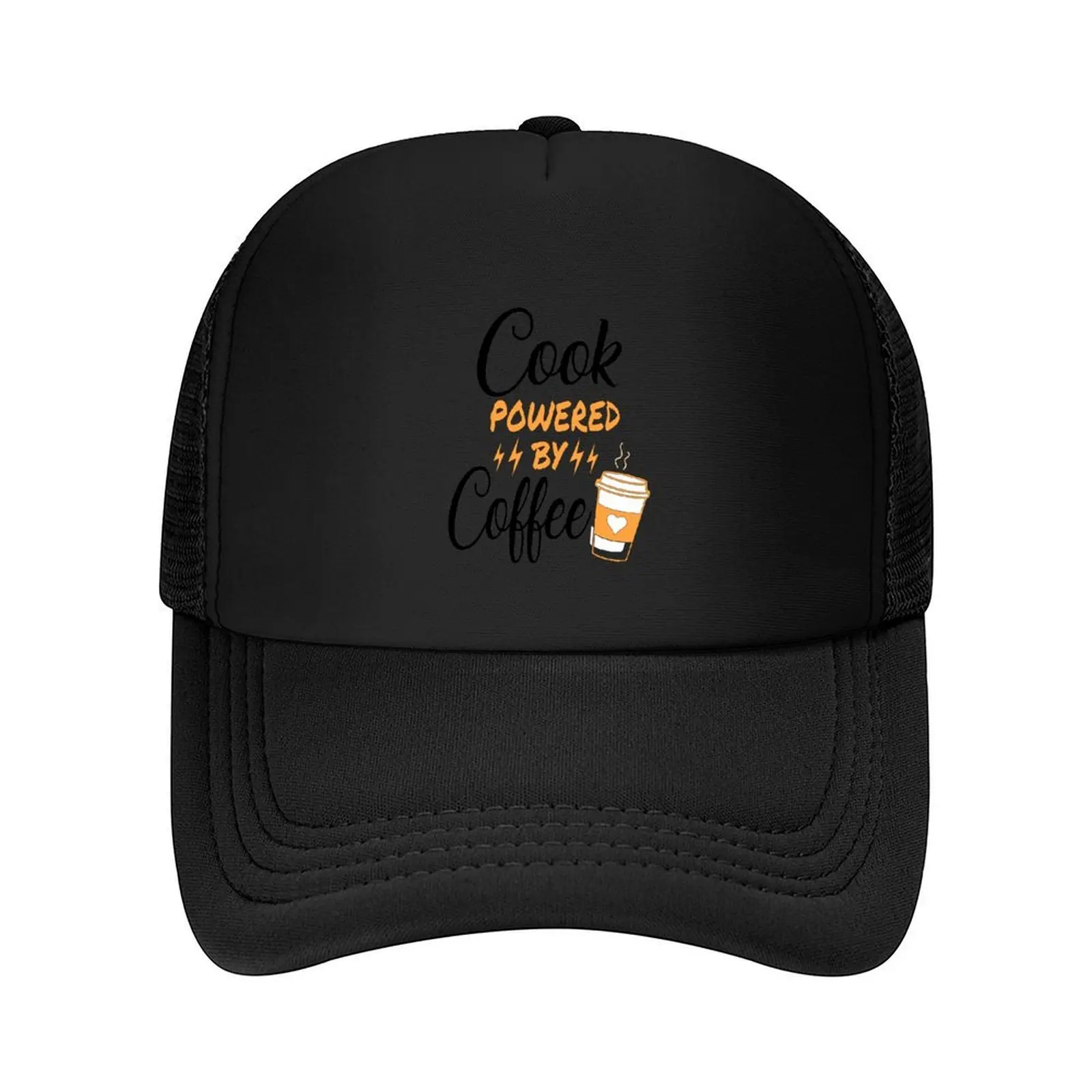 

Cook Powered By Coffee Baseball Cap Winter hat Golf Cap birthday Sun Hat For Children Men Hats Women's