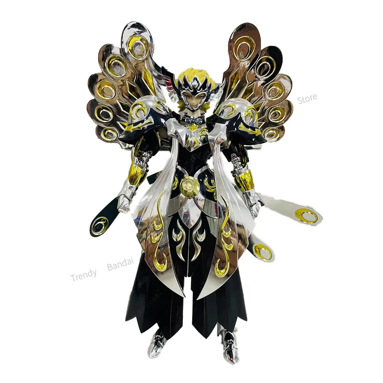 

In Stock MST Saint Seiya Myth Cloth EXM EX Metal Hades Hypnos God of Sleep with Casual Wear Knights of The Zodiac Action Figure